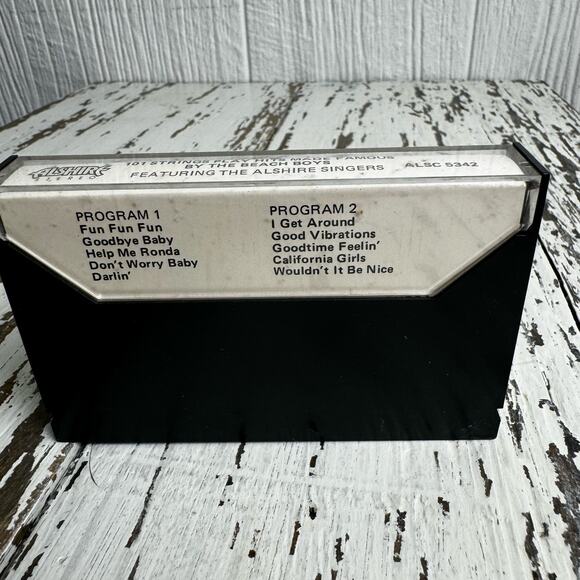 101 Strings Orchestra The Beach Boys 1976 Alshire Cassette Tape Vintage Rock Pop - Picture 2 of 9